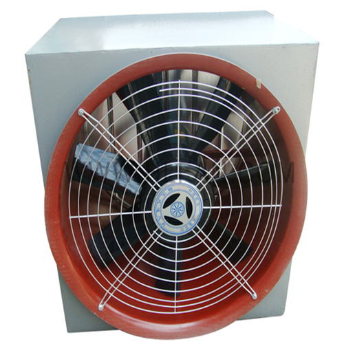 Square axial flow fan